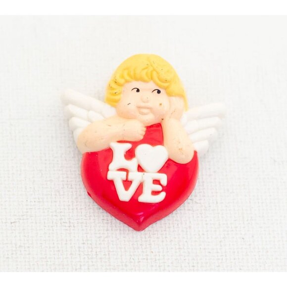 Vintage Avon Adorable Angel Brooch. Love Brooch, Kids Brooch - A8 - Picture 1 of 2